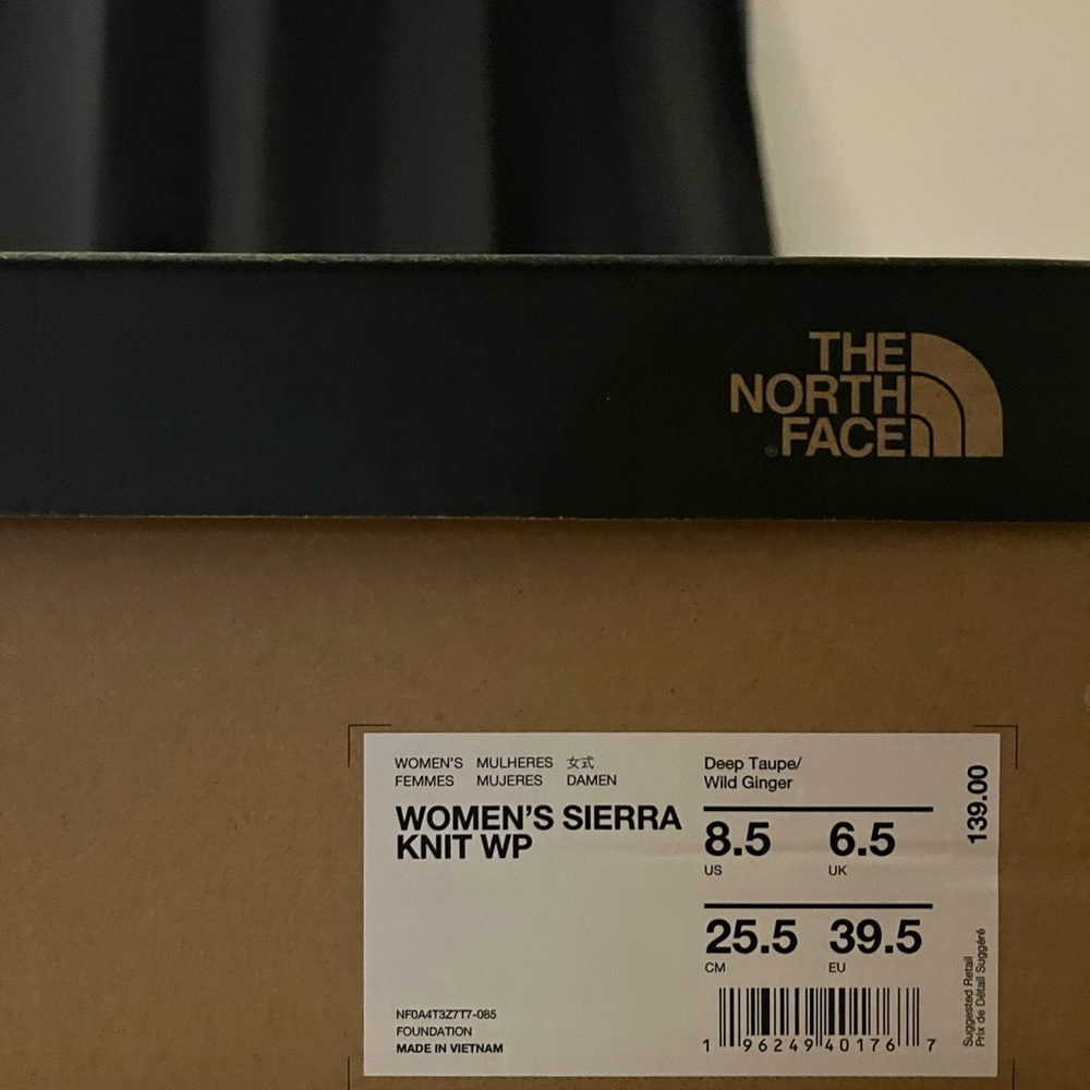 North Face Women’s Sierra Knit Waterproof Boots